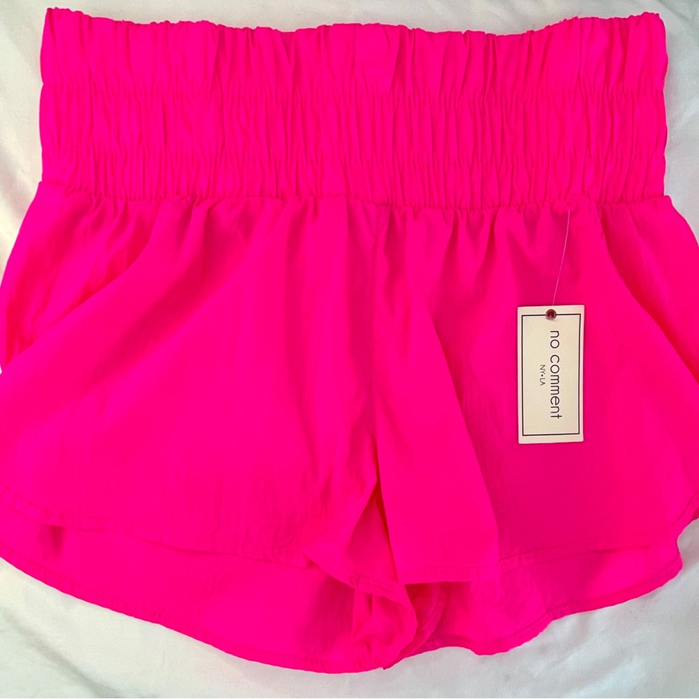 NWT junior shorts pink high waisted large